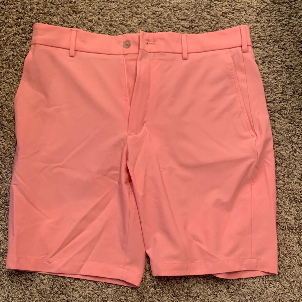 Walter Hagen Men's Coral Golf Shorts